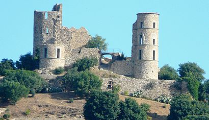 Die Burg von Grimaud