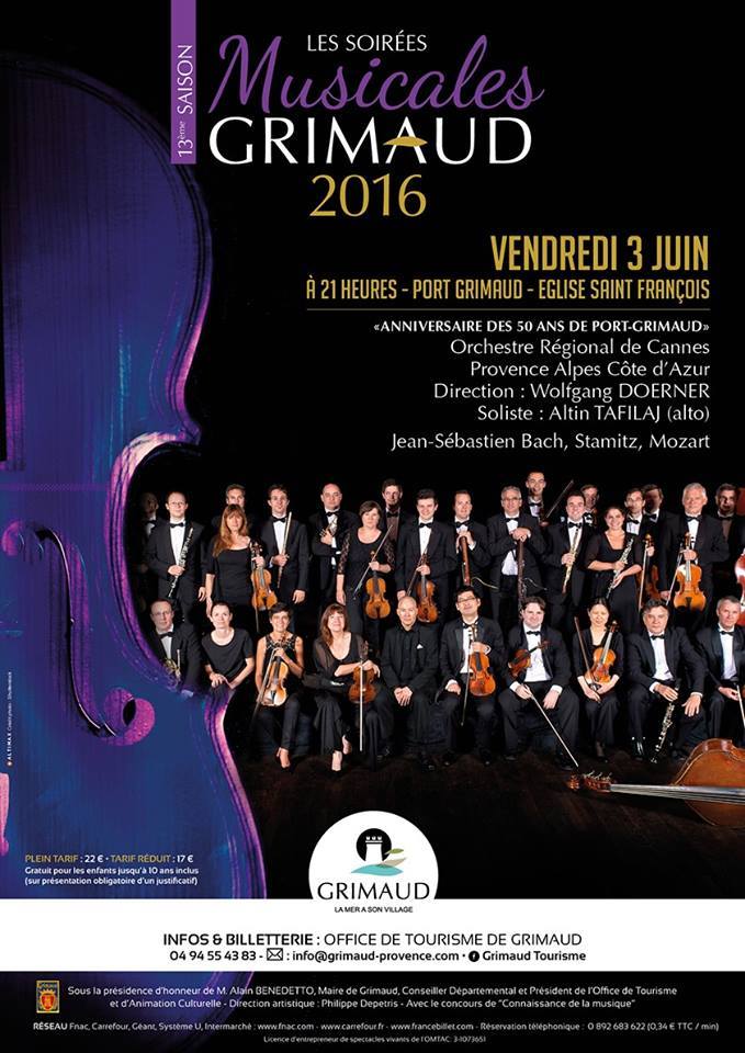 Dernières soirées musicales de Grimaud 2016