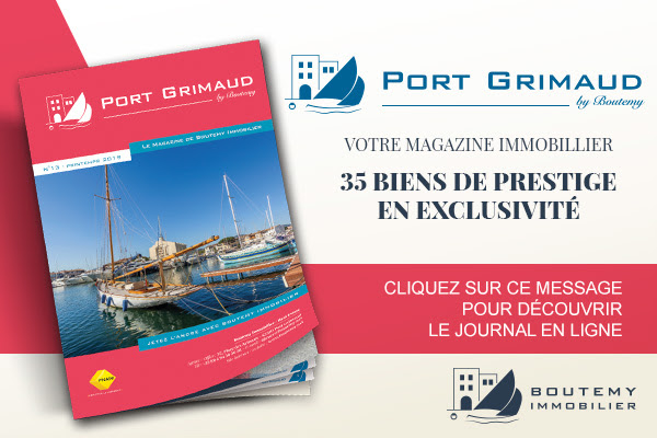 real estate magazine in Port Grimaud