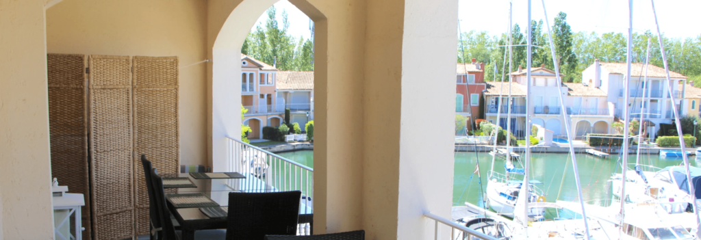 flat with air conditioning in Port Grimaud
